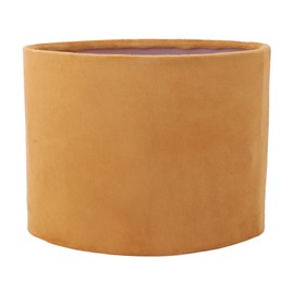 Oval Lamp Shade Cloth Lampshade E27 E14 Universal Use Modern Lamp Cover for Table Floor Lamp Gold