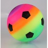 Carocak Rubber Balls, Rainbow Balls, Soft Playground Balls, Muscle Training,