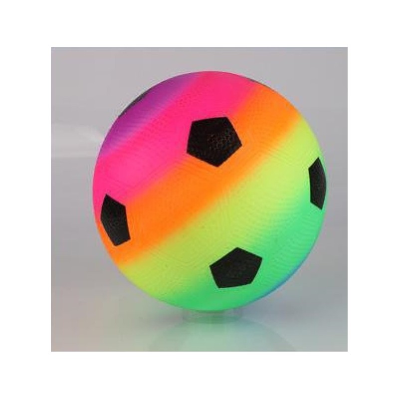 Carocak Rubber Balls, Rainbow Balls, Soft Playground Balls, Muscle Training,