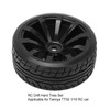4 Pieces 1/10 Drift Car Tyres Hard Tyre for TT02