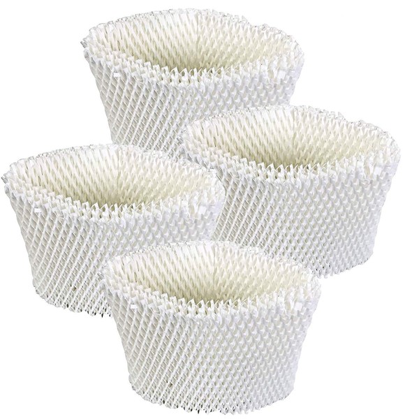 Crucial Air Replacement Humidifier Air Filters Compatible with Vicks Part WF2 Humidifier Models V3500N, V3100, V3900, V3700 Sunbeam 1118, Honeywell HCM 350 - Home, Air Cleaners - (4 Pack)