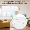 Wall Mount Kit for 15in Skylight Calendar Stand, No-Stud No-Drill