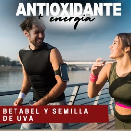 Suplemento de Betabel y Semilla de Uva Naíma en Cápsulas, 200 Unidades                                                                                