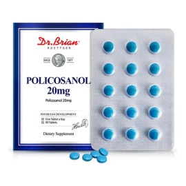 Dr. Brian Policosanol 20 Mg 90 Tabletas Sin Sabor                                                                                                     