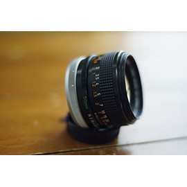 Canon FD 50mm F1.4 Mount Lens Compatible with AE-1 A-1 Canon A- T- SLR Cameras (Renewed)