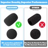 12 Pcs Headset Microphone Cover Foam Microphone Windscreen Foam Lapel