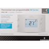 Emerson 1F83C-11NP Conventional (1H/1C) Non-Programmable Thermostat, White
