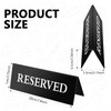 6 Pieces Table Top Reserved Sign Table Signs Reserved Seating