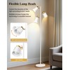 QiMH Tree Floor Lamps for Living Room, 67" Modern Standing