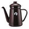 Captain Stag UH-526 Enameled Coffee Pot, 0.3 gal (1.1 L),