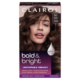 Clairol Clairol Bold & Bright Permanent Hair Dye, 50 Brown Sugar Hair Color, Pack of 1