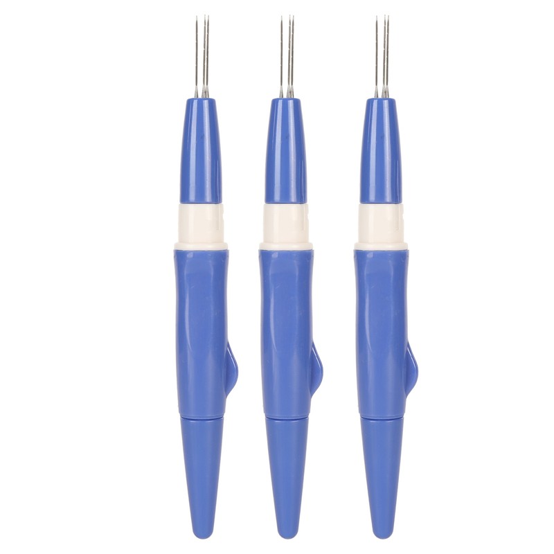 3Pcs Needle Felting Tools with 3 Needles Ergonomic Handle Pen