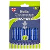 Helix Oxford Curve Ballpoint Pens (x10 Pack Blue Ink) with