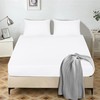 My home store Double Fitted Sheet 25 cm Deep Brushed