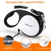 WRSOMIT Retractable Dog Leash with Chew Proof Cable and LED