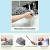 Knight Telescopic Extendable Feather Duster with 1.6m Stainless Steel Handle