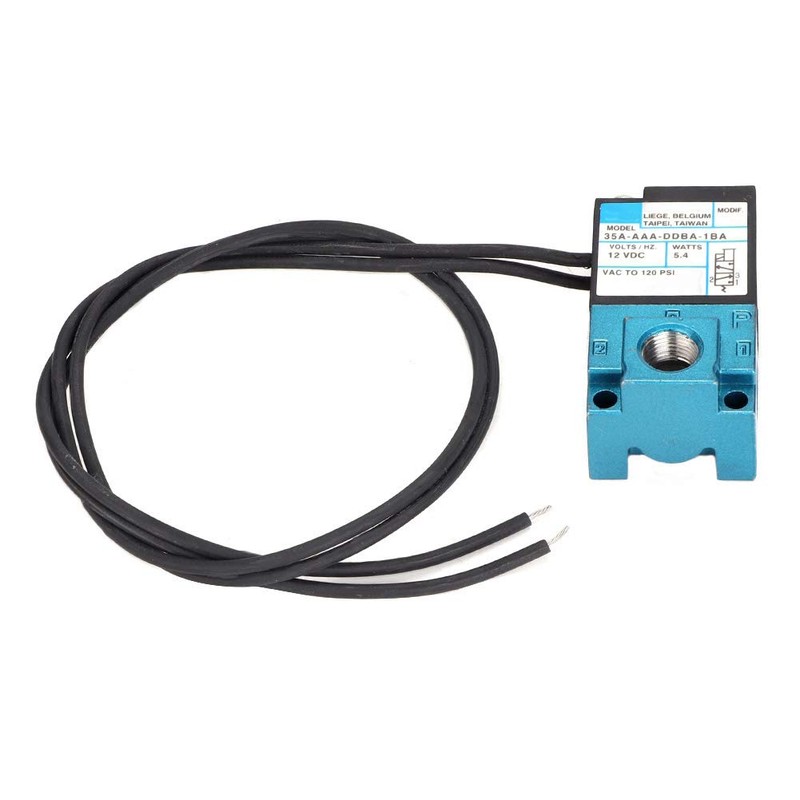 Solenoid Valve, DC12V 3 Port Mac Valve Automotive Electronic Boost