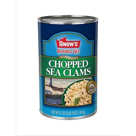Bumble Bee Snow's Chopped Sea Clams 51 Ounce Can