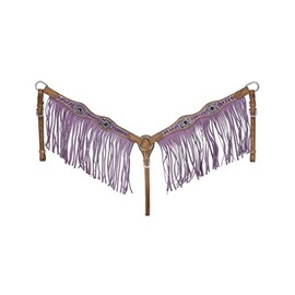 Tough-1 Sweet Pea Breast Collar with Fringe