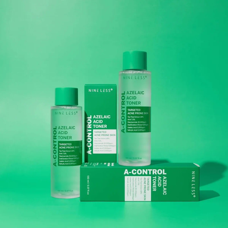 Nineless Tónico Facial Día Noche Ácido Azelaico Niacinamida 150ml