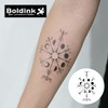 Boldink Temporary Tattoos, semi permanent tattoos, 15-day long lasting tattoo
