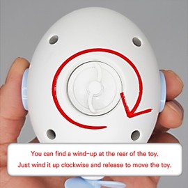 Konstantie Baby & Toddler Bath Wind-up Swimming Toys (Submarine, Whale, Crab, 3pcs)