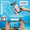 Rynapac Waterproof Phone Pouch - 2 Pack for iPhone &