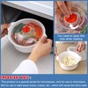 POYIPI Microwave Bowls with Lids Plastic Microwave Safe Bowls Microwave