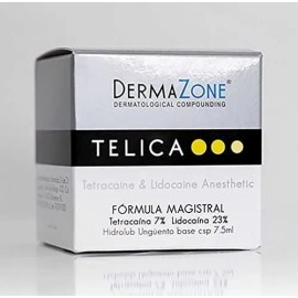Telica Gel Tpico Para Microblading Y Delineado 30 Color Blanco Dermazone                                                                              