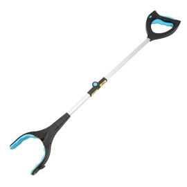 Foldable Reacher Grabber Tool 27.6in Grabbers for Elderly Lightweight Extra Long Handy Trash Claw Grabber for Trash Pick Up