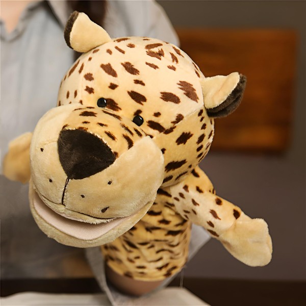 LOMTRATS Animal Hand Puppets for kids,Toddler Includes Wolf Tiger Lion