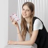 YAMEIZE Small Strawberry Wallet for Women Girls Cute Print Bow