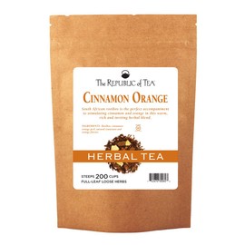 The Republic Of Tea Cinnamon Orange Red Tea, Bulk Full-Leaf - 1 Pound / 250-260 Cups