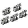 sourcing map 5Pcs 085-1/#41-1 Chain Offset Half Link Roller 1/2"