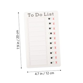 OHPHCALL 1 Set Daily Planner Notepad Chart Schedule Organizer for Adults Multipurpose Easy to Carry Store for Home School Work Planning