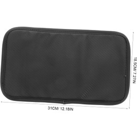 MAGICLULU Alfombrilla Antideslizante Para Reposabrazos Cojín Para Caja De Apoyabrazos Protector Interior De Maletero Cubierta Central Para Consola Central Almohadilla Acolchada Para