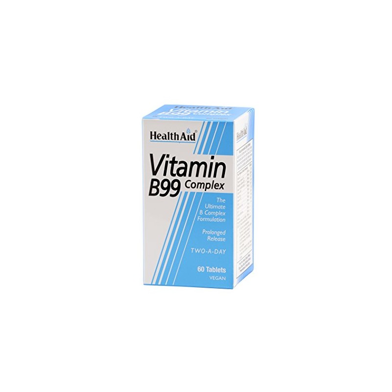 HealthAid Vitamin B99 Complex Prolonged Release 60 Tablets