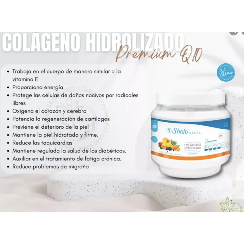 Colágeno Hidrolizado Premium Q10 Sheló Nabel