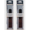 Mibella 2 x men's comb, quality comb, set of 2,