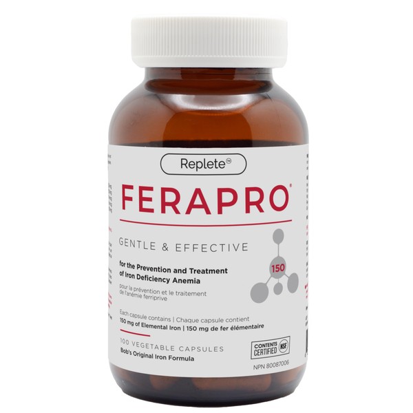 FERAPRO FERAPRO™ 150MG 100 CAPS | Vegan Iron Supplement |