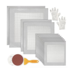 EXOPATCH Aluminum 12 PCS Drywall Repair Kit - Wall Patch Repair Kit with 4, 6, 8