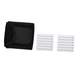 Baluue 3-Piece Eyelash Extension Gloves Set with Adjustable Wrist Strap for Lash Grafting and Eyelash Application