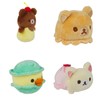 San-X Original Rilakkuma Macaroon Box Plush - 4 pcs