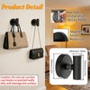 Suction Cup Hooks,10LB Max Capacity Adhesive Hooks,only for Smooth Surface