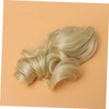 Baluue 1pc Ponytail Extension Curly Wigs Ponytail Claw Ponytail Wig