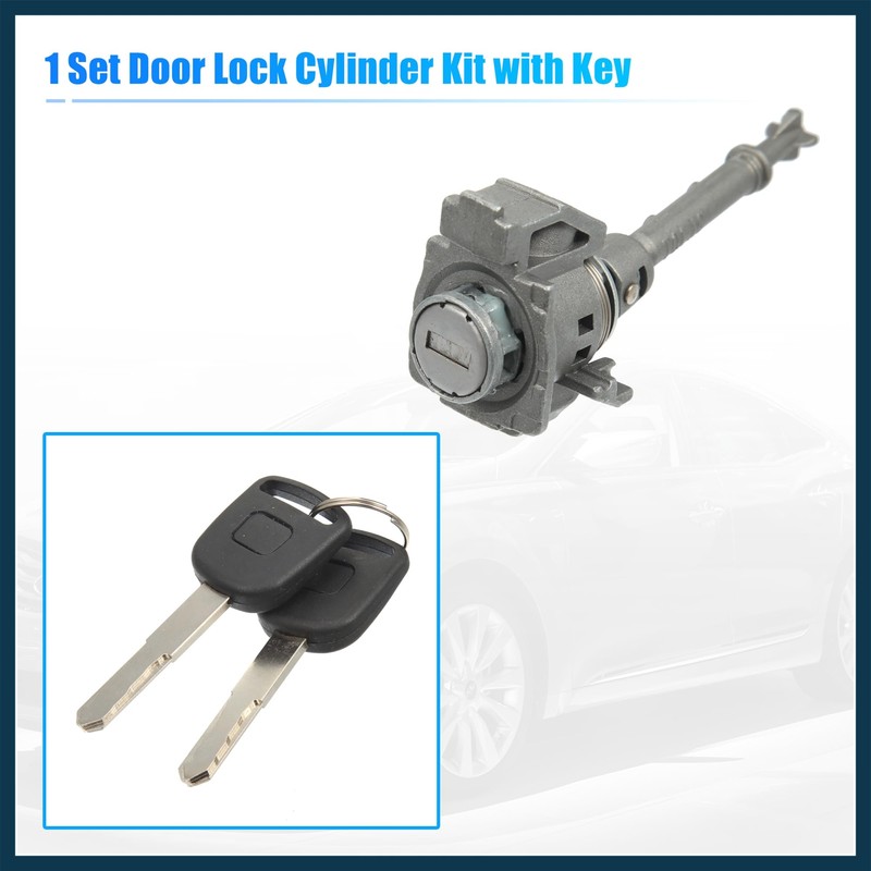 TUCKBOLD 1 Set Driver Side Door Lock Cylinder Set Kit