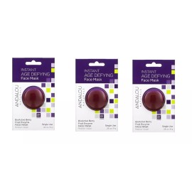 Andalou Naturals Instant Age Defying Mask, Face Mask (3 Pack)