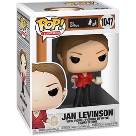 Funko The Office - Jan Levinson with Wine & Candle Pop Vinyl Figure (Bundled with Compatible Protector to Protect Display Box)