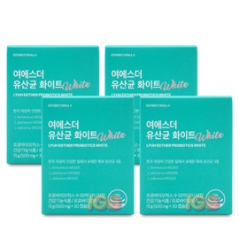 Esther Formula Yeo Esther Lactobacillus White 500mg x 30 capsules (4 packs) / 에스더포뮬러 여에스더 유산균 화이트 500mg x 30캡슐 4통