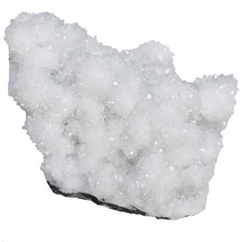 mookaitedecor Natural Rock Crystal Stones Small Crystal Stones Cluster Geode Minerals Stones Crystals Druze for Reiki Home Office Feng Shui Decoration Meditation